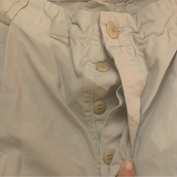 Folk Clothing Stone Wash Twill Khaki Assembly Pants Size 5 or XL - Picture 3 of 6